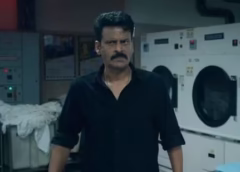 Manoj Bajpayee's still from his upcoming film Ghooskhor Pandat