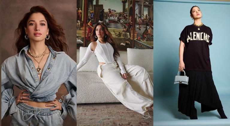 Tamannaah Bhatia stepped out in Gen Z street